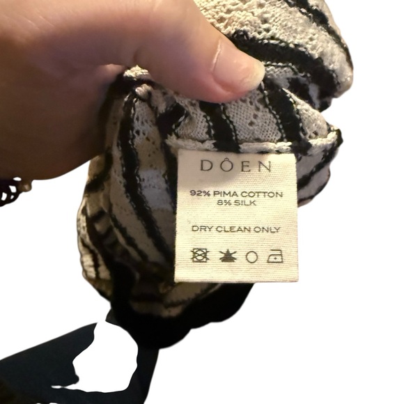 DÔEN Prudence Pointelle Sweater Size XS - Picture 5 of 5